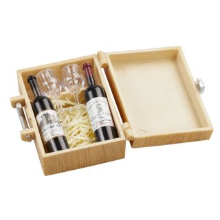 Miniatur Weinbox 45x33x20mm