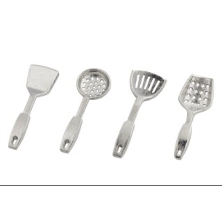 Küchenzubehör Miniatir 30mm zu 4 Stück