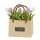 Papiertasche mit Blumen 42x18x56mm