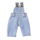 Miniatur Latzhose 85x40mm blau
