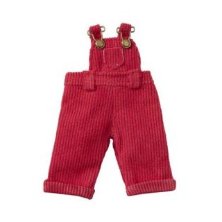 Miniatur Latzhose 85x40mm rot