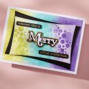 Spellbinders All About Christmas Stencil Lots of Circles