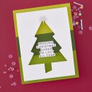 Spellbinders Very Merry Die Set Festive Tree