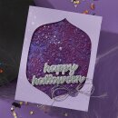Spellbinders Spooktacular 3D Embossing Folder Damask