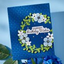 Spellbinders Texture & Foliage 3D Embossing Folder Linen