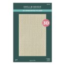 Spellbinders Texture & Foliage 3D Embossing Folder Linen