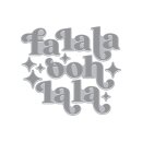 Spellbinders Very Merry Letterpress + Foil Plate Fa La La