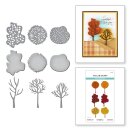 Spellbinders Autumn Archives Etched Dies Changing Trees