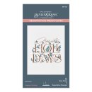 Spellbinders City Holiday Press Plate Set Happiest  Holidays Registration