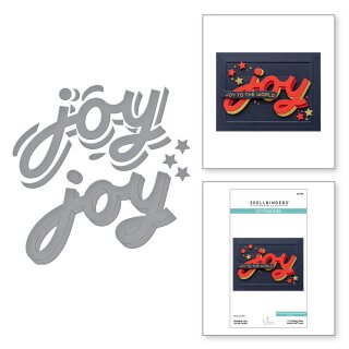 Spellbinders City Holiday Etched Dies Shadow Joy