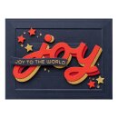Spellbinders City Holiday Etched Dies Shadow Joy