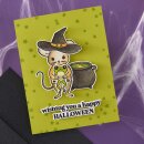Spellbinders Hocus Pocus Stamp & Cut Set Tricks and Treats