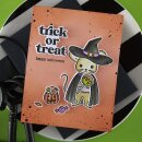 Spellbinders Hocus Pocus Stamp & Cut Set Tricks and Treats