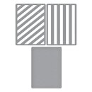 Spellbinders All About Christmas Etched Dies Lots of Stripes