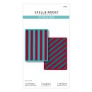 Spellbinders All About Christmas Etched Dies Lots of Stripes