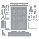 Spellbinders City Holiday Etched Dies City Holiday