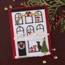 Spellbinders City Holiday Etched Dies City Holiday