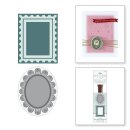 Spellbinders Holiday Magic Wax Seal Stamps & Dies Bundle 2 Pack Frames