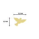 Motivstanzer Taube 23x15mm