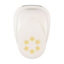 Motivstanzer Sterne Mini 23x25mm stanzt  6 sternli