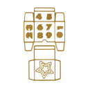 Stanzschablonen Adventskalender Schachteln 14 Teile