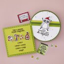 Spellbinders Yule Fuel Stamp & Cut Set Elf Culture