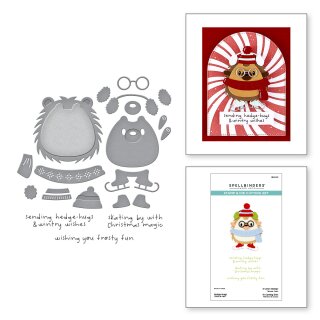 Merry Mischief Clear Stamp & Die Set Hedge-Hugs
