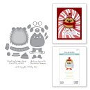 Merry Mischief Clear Stamp & Die Set Hedge-Hugs