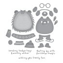 Merry Mischief Clear Stamp & Die Set Hedge-Hugs