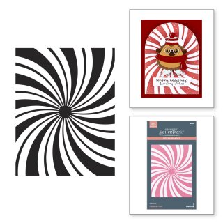 Merry Mischief BetterPress Plate Peppermint Twist