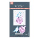 Starry Holiday Registration Press Plate & Die Set Merry, Merry, Merry Bird