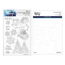 Spellbinders Ho Ho Ho Stamp & Die Bundle