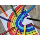 Bruynzeel Set mit 10 Triple Fasermalern für Kinder