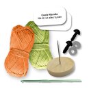 Emotional Support Veggies Häkelset Karotte