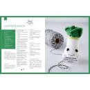 Emotional Support Veggies Kleine Häkelfiguren mit positiven Botschaften