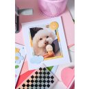 Sizzix 2D Mini Embossing Folder by Letters by Shells Checkered Pattern