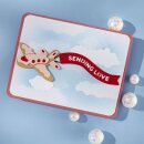 Spellbinders Candy Christmas Etched Dies Gingerbread Plane & Banners