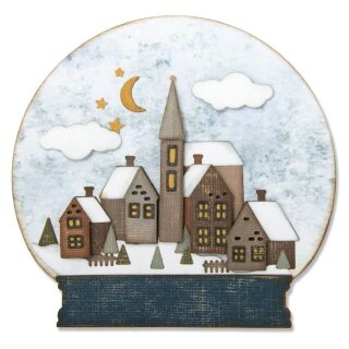 Sizzix Thinlits Die by Tim Holtz Snowglobe #2 (26pcs)