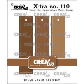 Stanzschablonen Anhänger 3 Stück