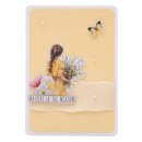 Prägefolder Schmetterlinge A6