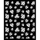 Whispering Woods Thick Stencil 20x25cm Leaves and Acorns Pattern