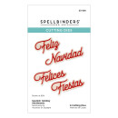 International Holiday Sentiments Etched Dies Spanish Holiday Sentiments