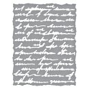 Beautifully Imperfect Etched Dies Deckled Edge Script