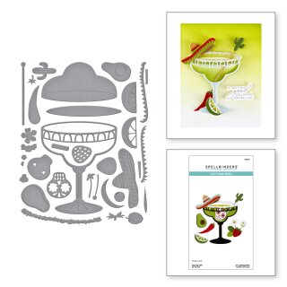 Happier Hour Etched Dies Sip Sip Ole (S5-724)