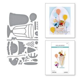 Happier Hour Etched Dies Fountain Wishes