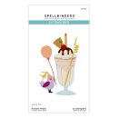 Happier Hour Etched Dies Fountain Wishes