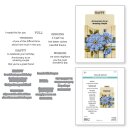 Tabbed Classics Clear Stamp & Die Set Tabbed In & Out Sentiments