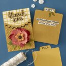 Tabbed Classics Clear Stamp & Die Set Tabbed In & Out Sentiments