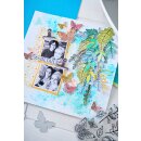 Clear Stamps w/Framelits Die by Vicki Boutin Greenery Layers #1 (12+26pcs)