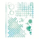 Stencil A4 by 49 & Market Artful Layers